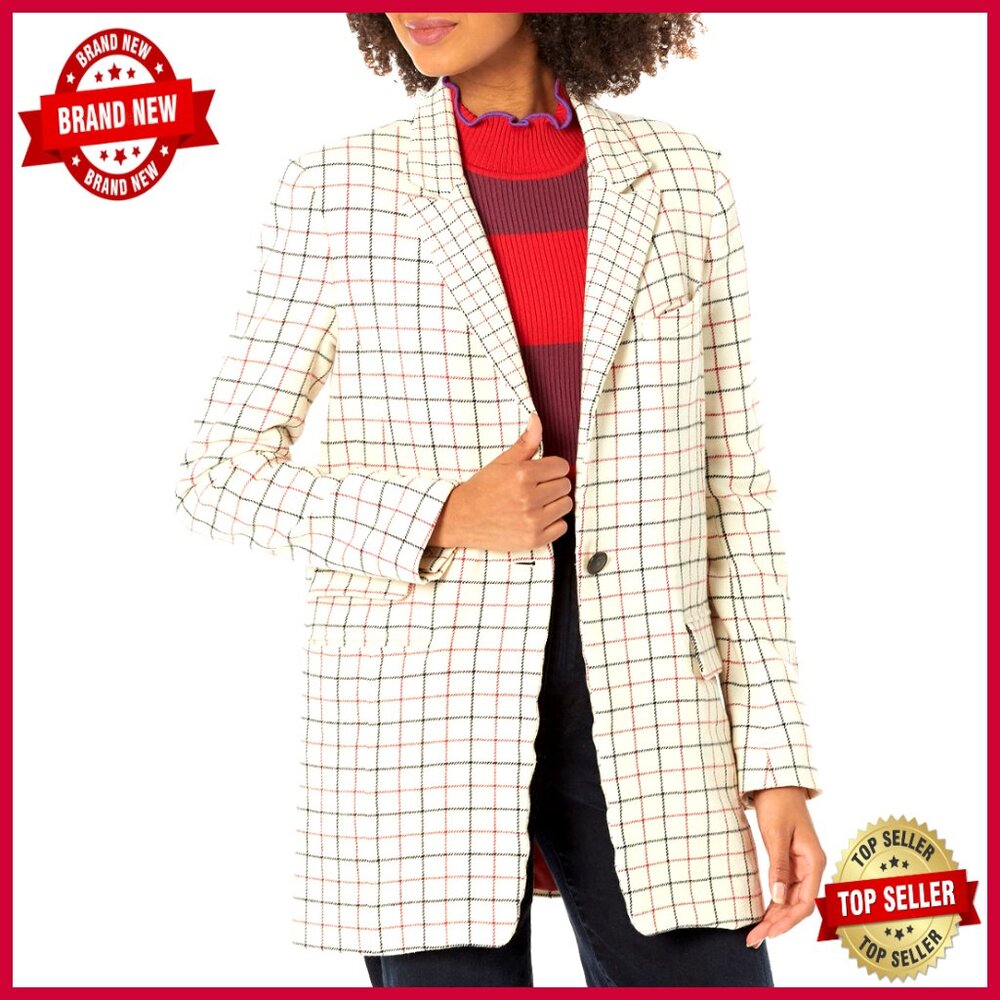 Oversized Wool Blazer Tailored Fit Italian Wool Pre-Loved